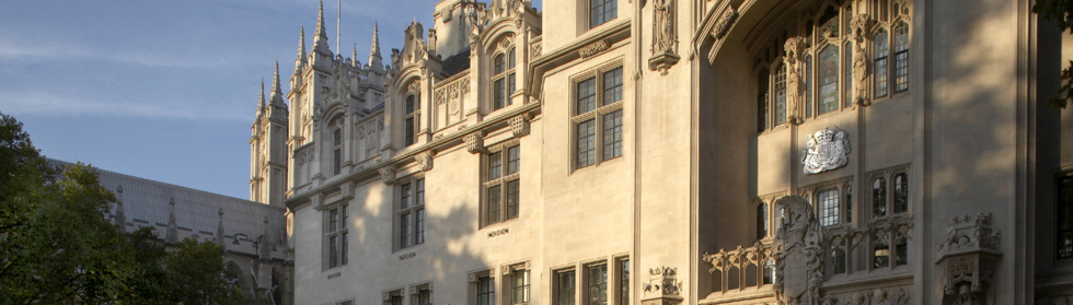 UK Supreme Court exterior. Image courtesy of Press Office Supreme Court. Nicholas Nicol